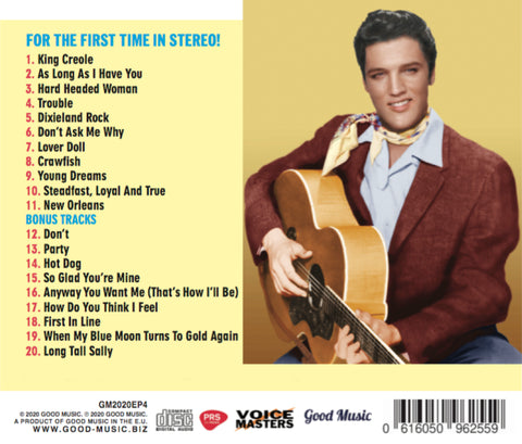 ELVIS KING CREOLE & MORE New Mono to Stereo Mixes