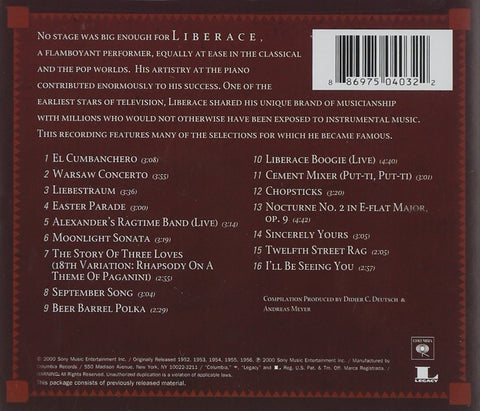 LIBERACE: 16 BIGGEST HITS