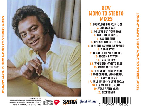 JOHNNY MATHIS NEW MONO TO STEREO MIXES