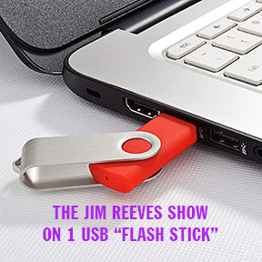 THE JIM REEVES RADIO SHOW (160 tracks, 300 minutes, RARE!)