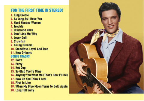 4 NEW ELVIS MONO-TO-STEREO CDs!