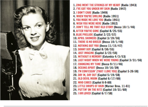 JUDY GARLAND FROM THE HEART